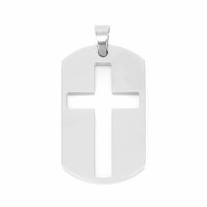 PINGENTE FAITH COM CRUZ