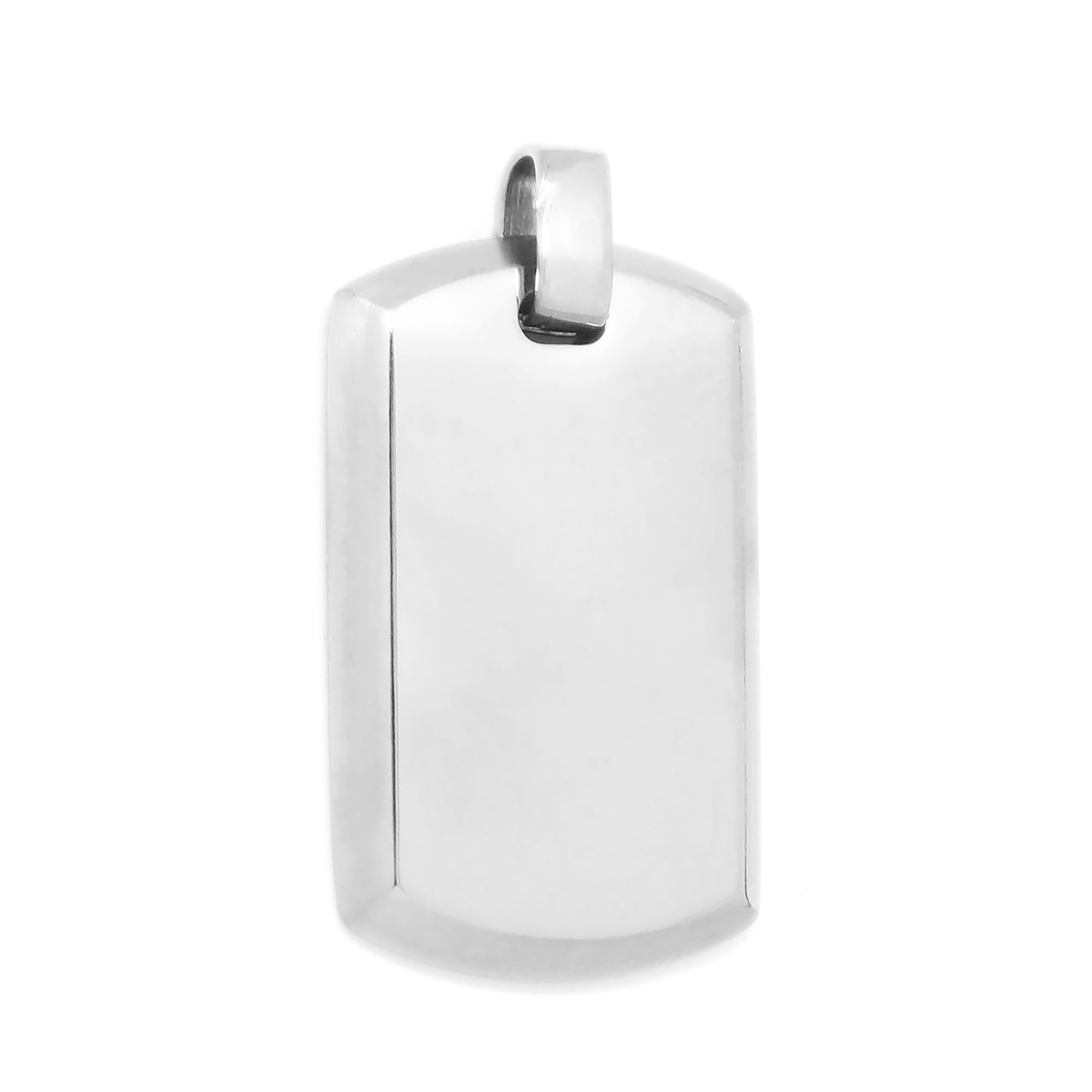 PINGENTE RETANGULAR BANHADO A OURO M