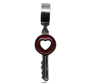 BERLOQUE CHAVE EM AÇO POLIDO